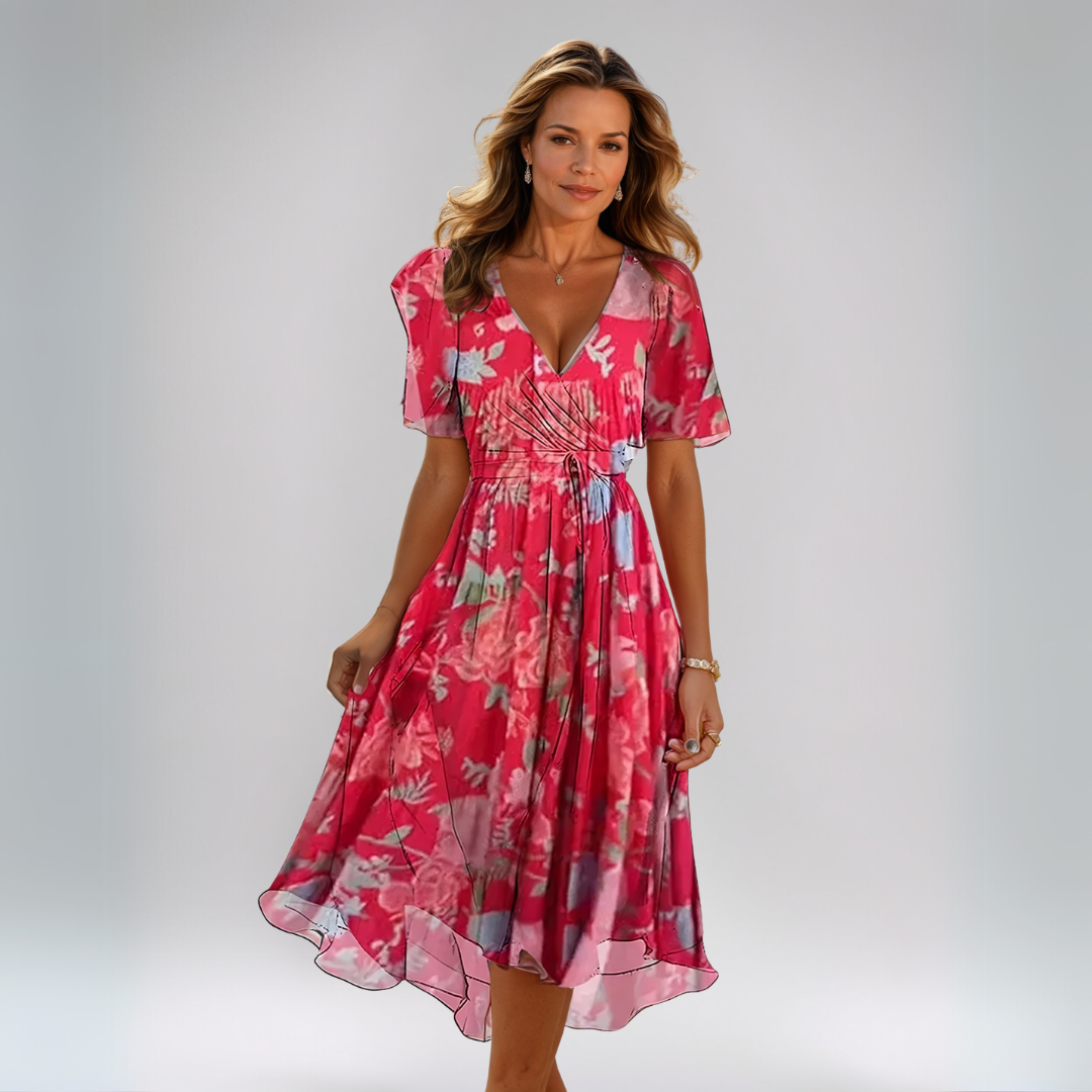 Tiana | Kesämekko elegantilla kukkakuviolla