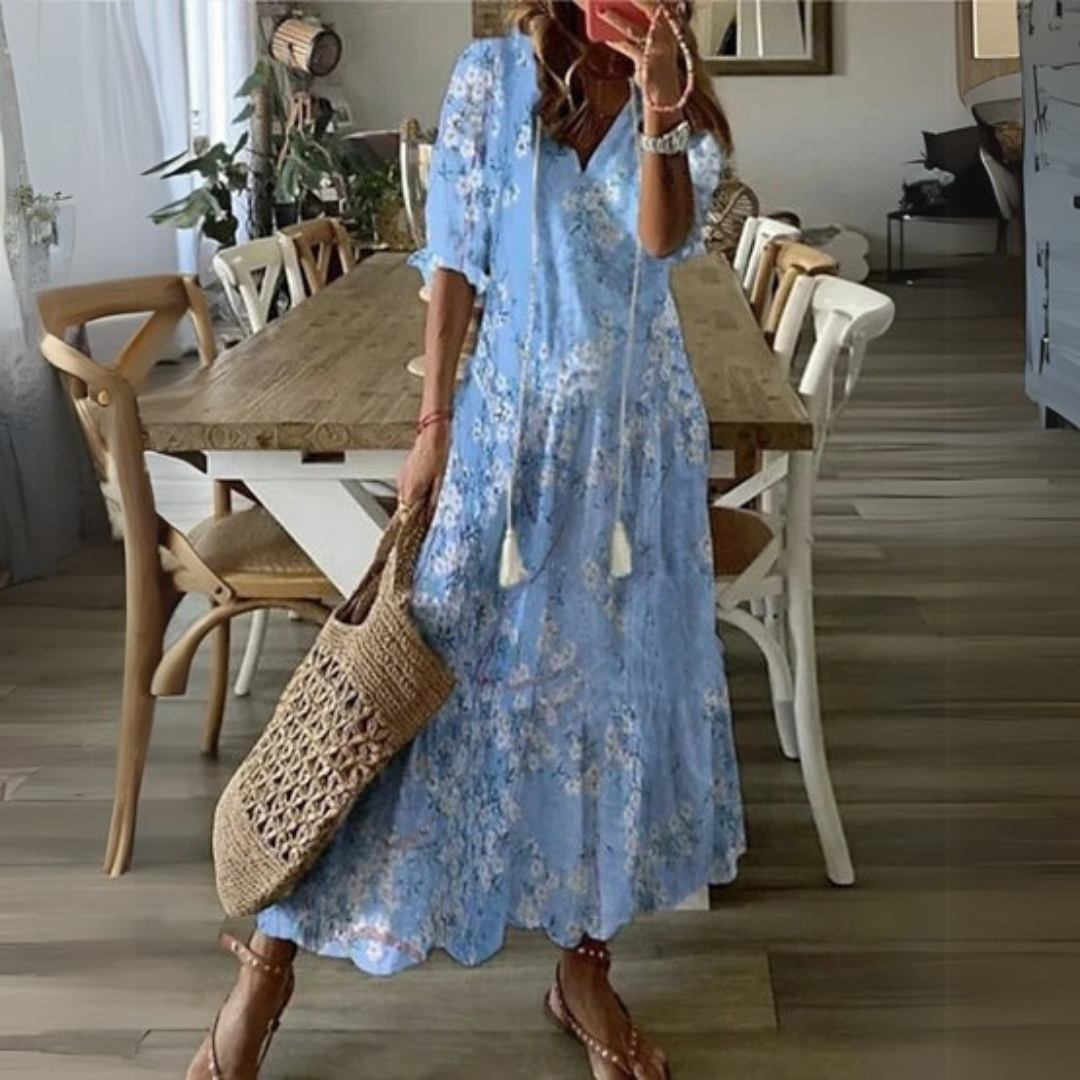 Isabella | Maxi Boheemi Mekko