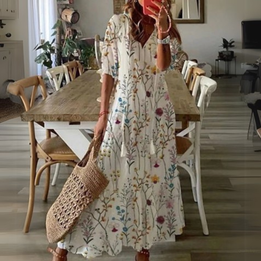 Isabella | Maxi Boheemi Mekko