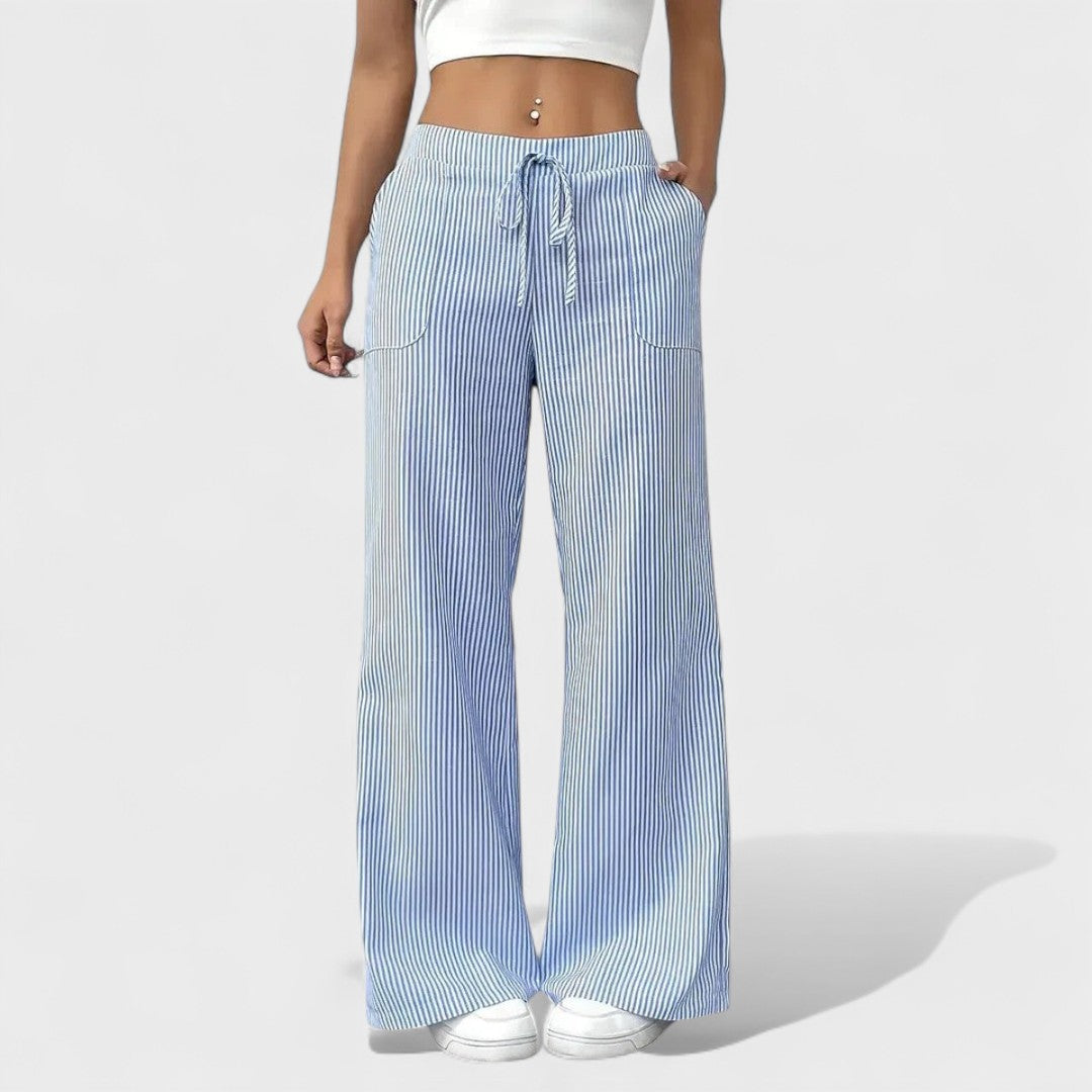 Mária - Kényelmes laza nadrág elegáns részletekkel