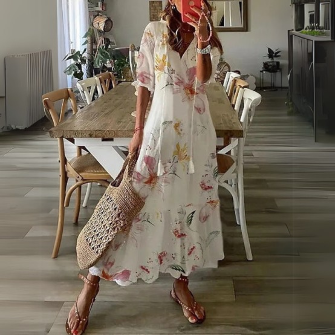 Isabella | Maxi Boheemi Mekko