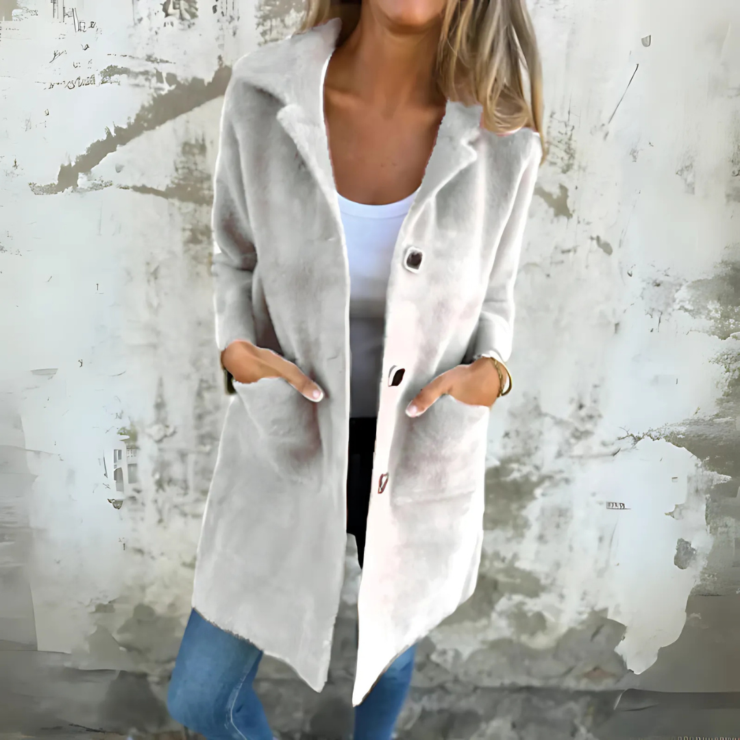 Anna | Klasszikus Egysoros Kabát Klapkákkal