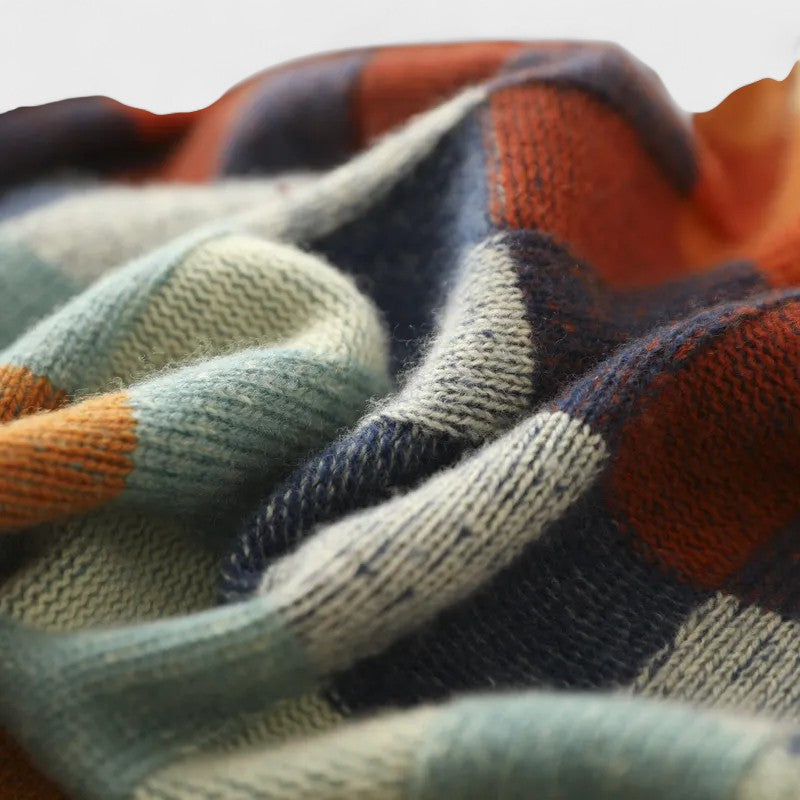 Blanka - Magas nyakú kötött pulóver