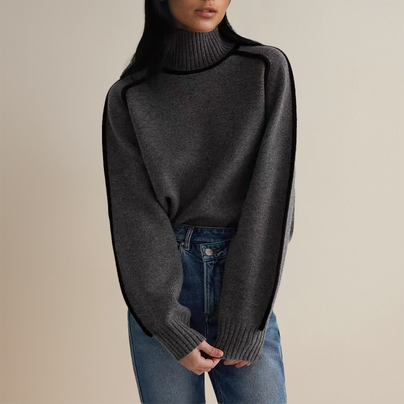 Joyce™ | Elegantti Pörrökaulusneule