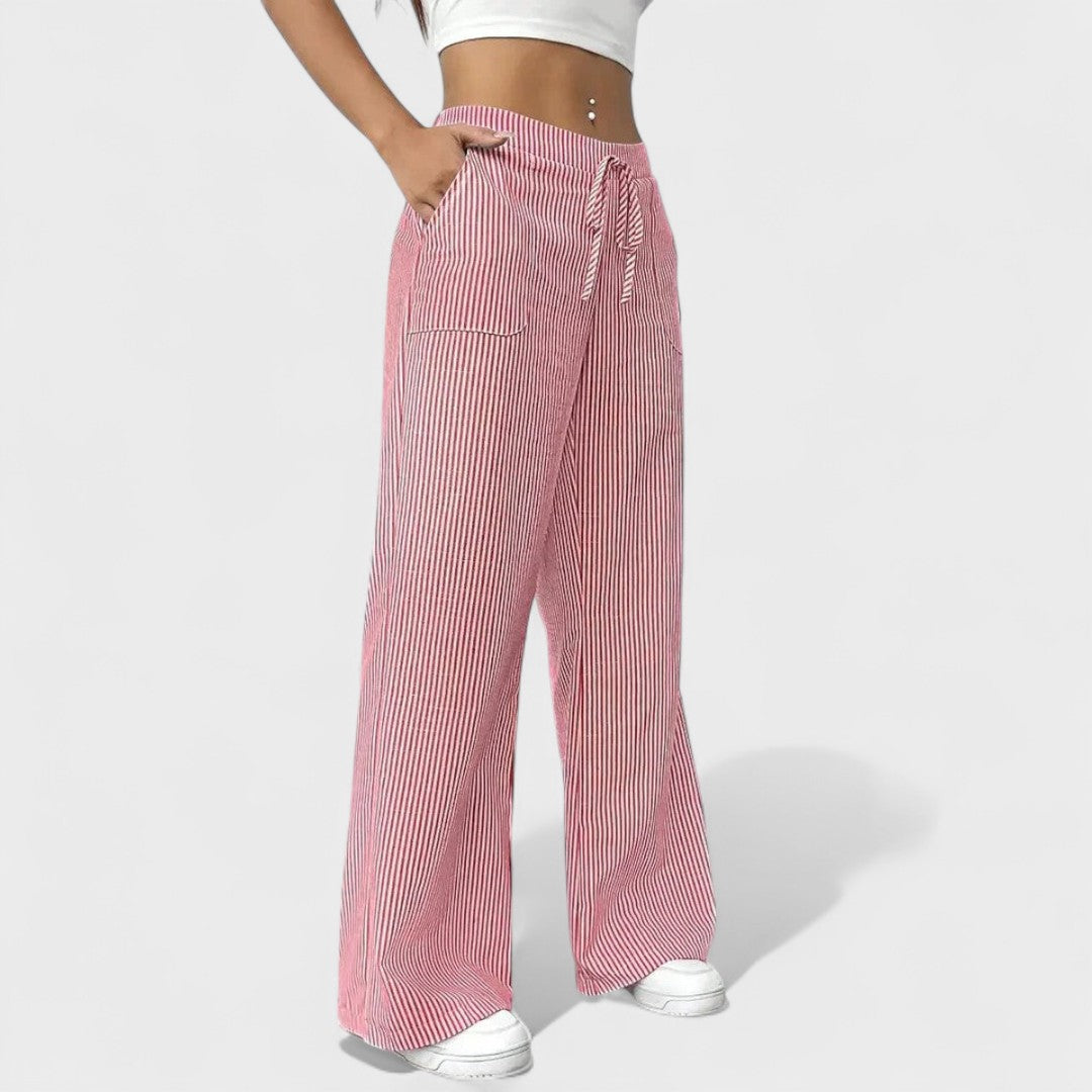 Mária - Kényelmes laza nadrág elegáns részletekkel