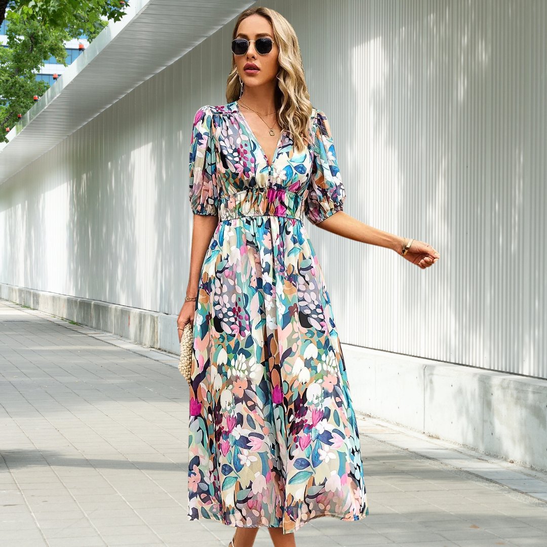 LILY | AJATON MIDI-MEKKO PUFF-HIHOILLA
