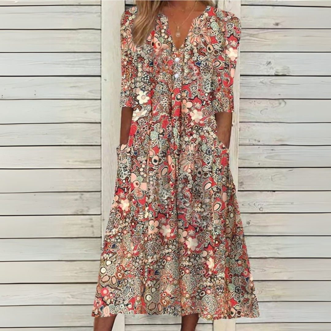Livia | Tyylikäs kesämekko luonnolliseen eleganssiin