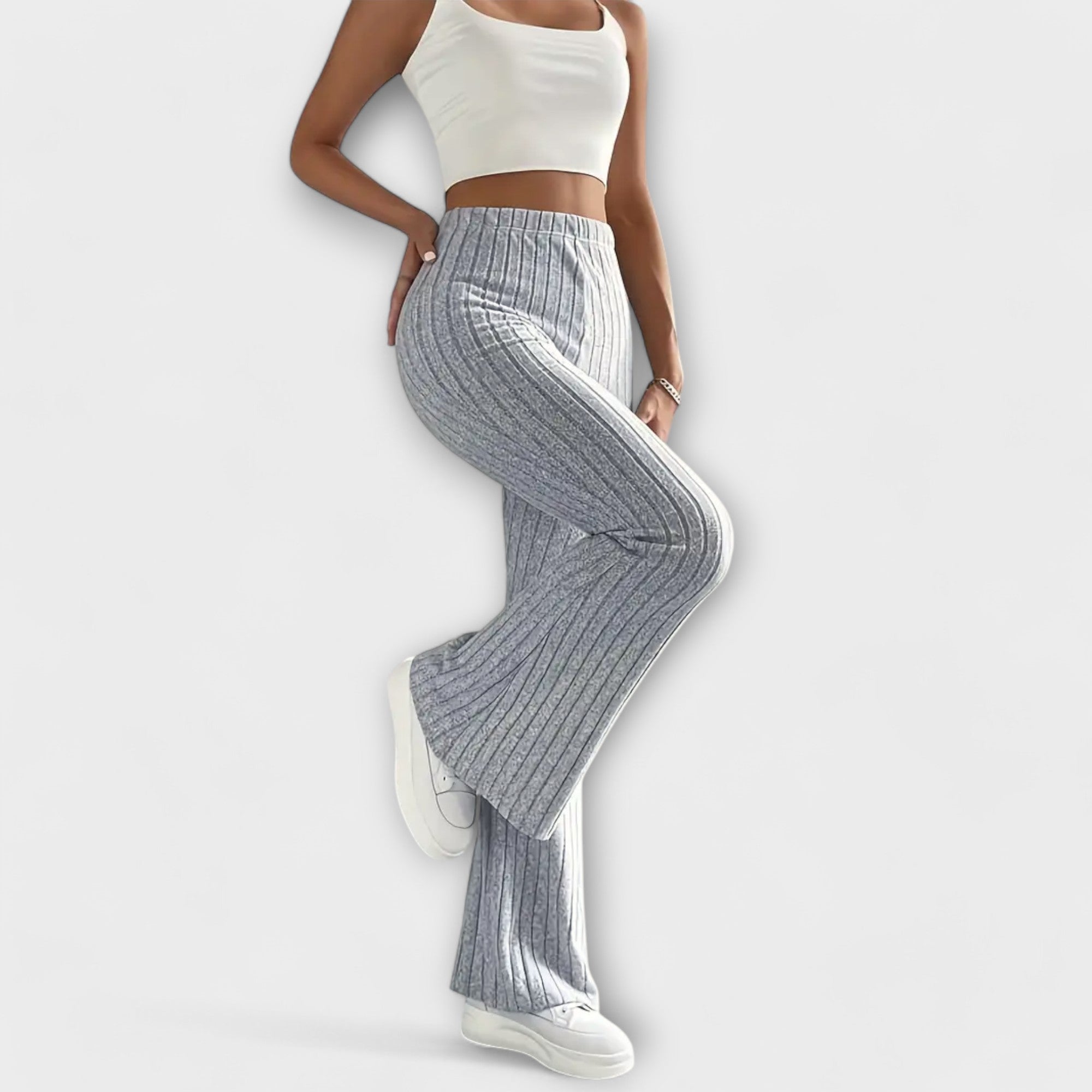 Arina - Elegáns bő szárú nadrág