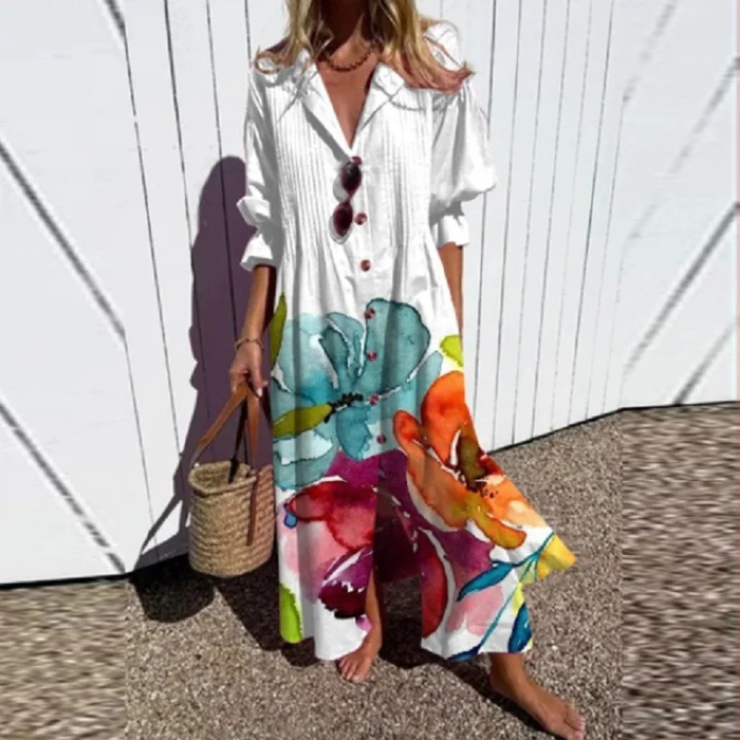Kateřina | Boho-tyylinen Vapaamuotoinen Mekko
