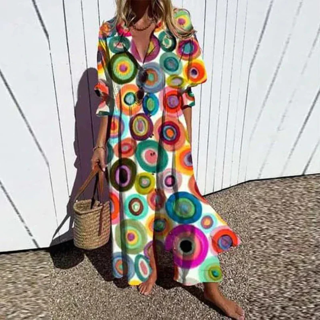 Kateřina | Boho-tyylinen Vapaamuotoinen Mekko