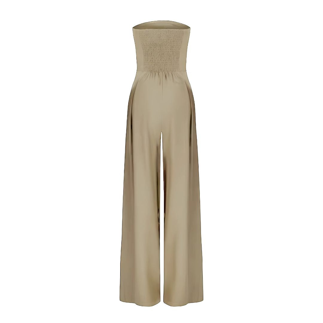 Apolenka | Tyylikäs Olkaimeton Jumpsuit