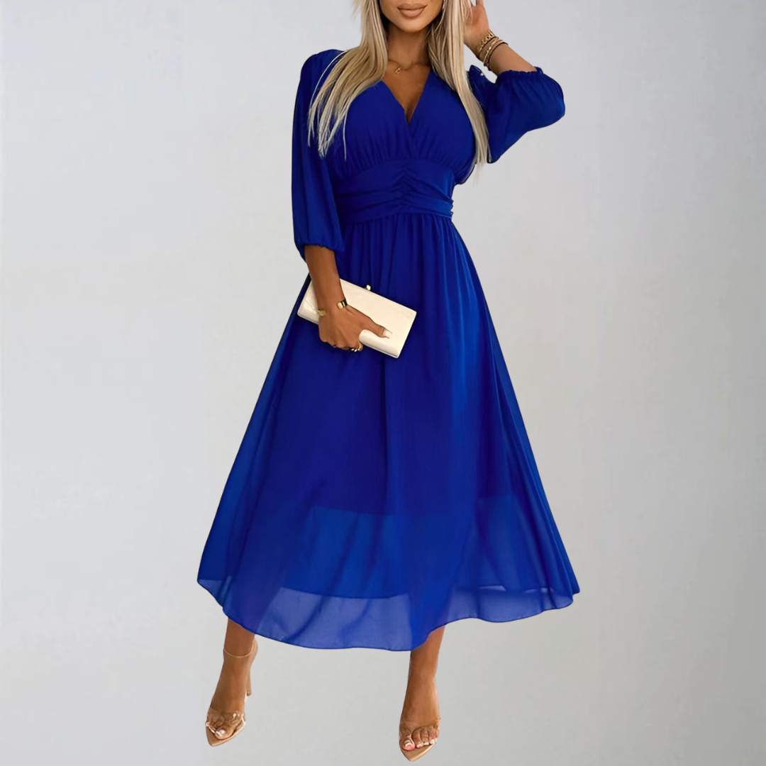 Adéla | Kevyt elegantti sifonimekko