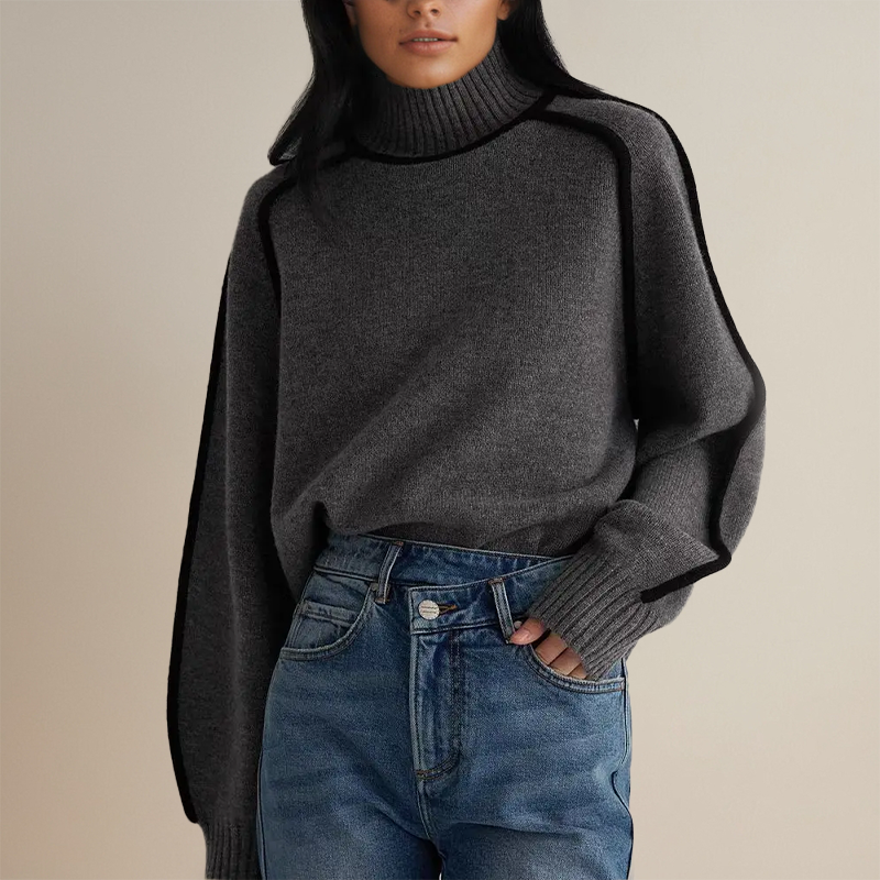 Joyce™ | Elegantti Pörrökaulusneule