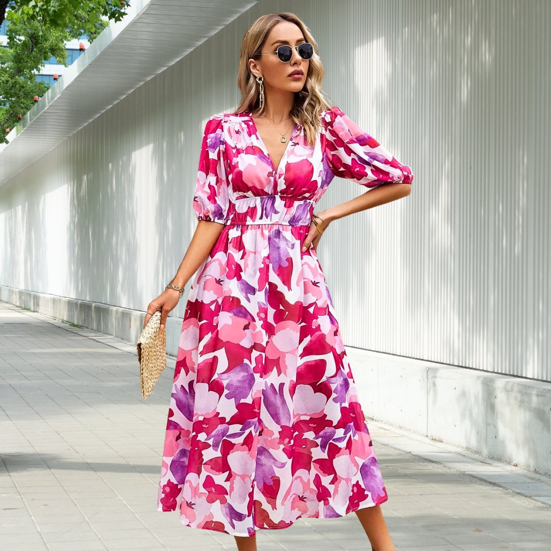 LILY | AJATON MIDI-MEKKO PUFF-HIHOILLA